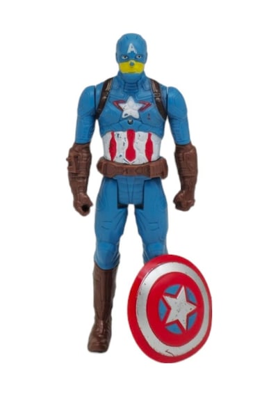 Ethem Oyuncak 5'li Süper Kahramanlar Pvc Oyun Seti 2156-p5, Hulk Ironman Captain America Spiderman Batman
