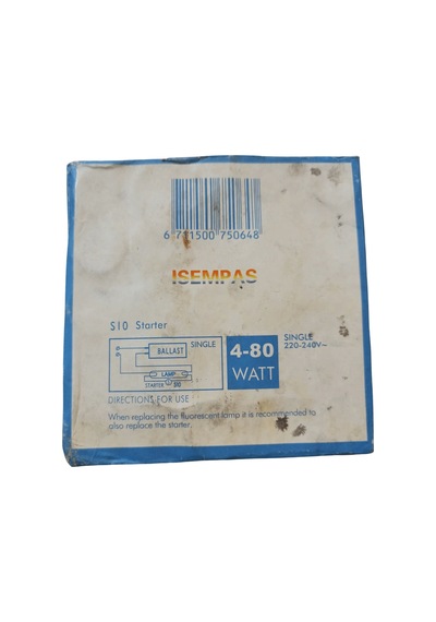Mey Najmaddin Floresan S10 Starter 220-240v 4-80 Watt 1 Paket 25 Adet Najmaddin