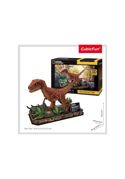 National Geographic - Velociraptor 3d Puzzle Ds1053h