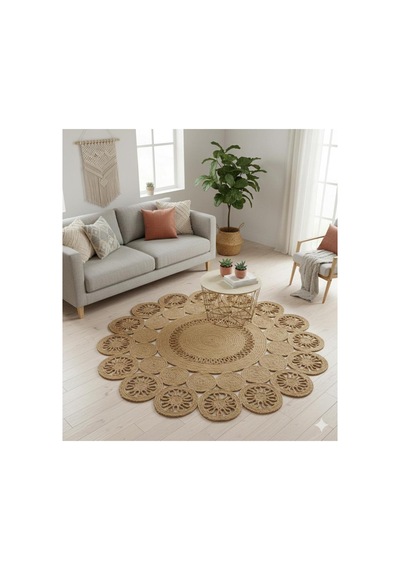 Hasır,jüt, Kilim, Paspas, Mutfak Halısı, Banyo Paspası, Kilim, Halı, Balkon Paspası Kahverengi Kahverengi