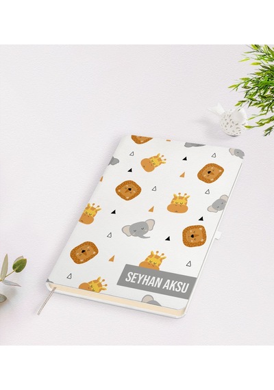 Kişiye Özel İsimli Beyaz Defter-12