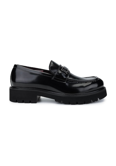 Valentino Valentıno Erkek Hakiki Deri Siyah Loafer Ayakkabı 667 20922 Erk Ayk Y25 Nero Siyah