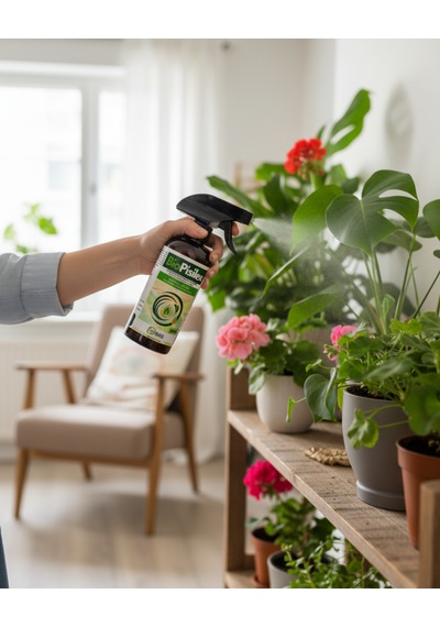 BioPisilex 500 ml – Ev ve Süs Bitkilerinde Görülen Yaprak Biti, Beyaz Sinek ve Unlu Bite Yönelik Doğal Bakım Ürünü