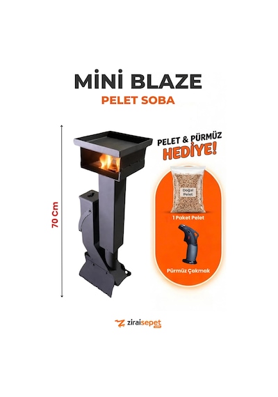 Ziraisepet Mini Blaze Pelet Soba