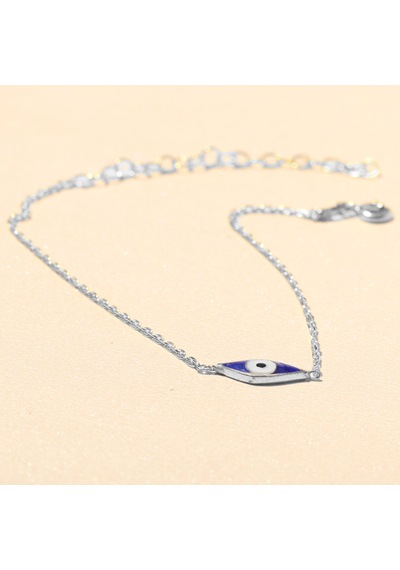 Eva Pırlanta Göz Efektli Bileklik 718524 Silver