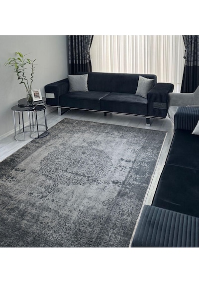 Modern Şönil Vintage Dokuma Taban Dekoratif Halı Kilim Yolluk Dijital Baskı Halı Yıkanabilir