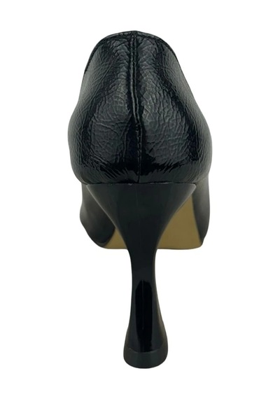 Matzeliger Mzg1171 Siyah Kadın Kalem Topuklu Stiletto