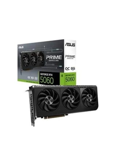 Asus Prime Geforce Rtx5060 Oc Prıme-rtx5060-o8g 8gb Gddr7 128 Bit Dlss 4 Ekran Kartı Kdo