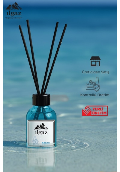 Okyanus Esintisi Bambu Çubuklu Oda Kokusu 110 Ml Red Diffuser Ocean Ortam Kokusu