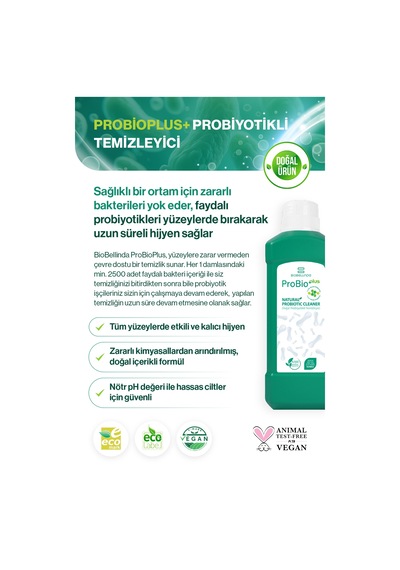 Doğal Probioplus Doğal Probiyotikli Temizleyici 700 Ml Diğer