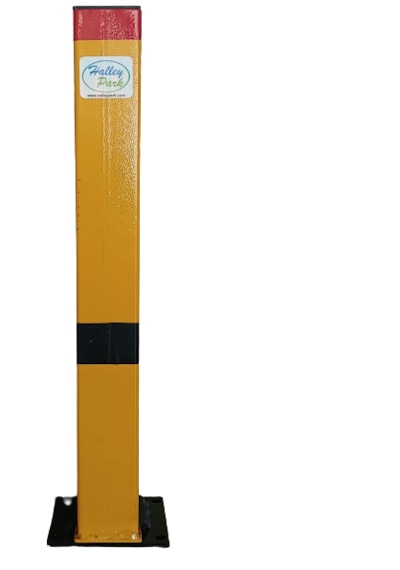 Otopark Direği-üsten Kiltli Kızaklı Demir Direk-6mm -70x70cm
