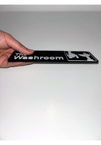 The Washrom Banyo Duvar Askısı