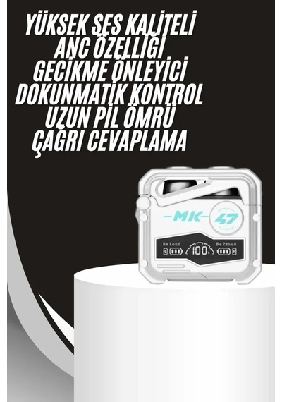 Gecikme Önleyici Oyuncu Kulaklığı Bluetooth Bağlantılı Anc Özelliği 5. 0 Bluetooth Diğer