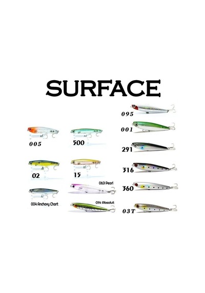 Fujin Surface Minnow 90mm 12.3gr Su Üstü Maket Balık