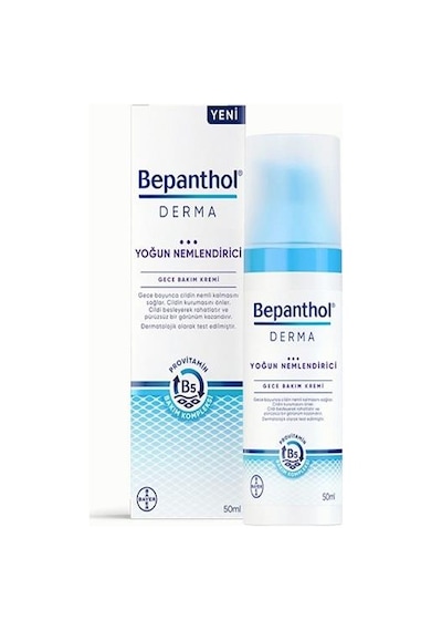 Bepanthol Derma Yoğun Nemlendirici Gece Bakım Kremi 50 ML