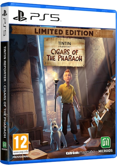 Tintin Reporter Cigars Of The Pharaoh Limited Edition PS5 Oyun