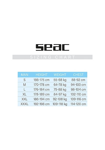 Seac Sub Elbıse Sea Royal Hd 3.5 Mm - L Açık Mavi - Pembe