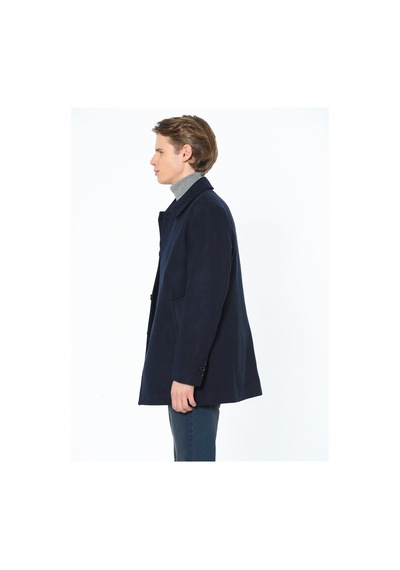 Plt8206 Dewberry Erkek Palto-lacivert Lacivert