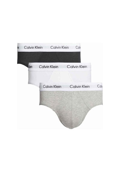 Calvin Klein Erkek Siyah - Beyaz - Gri Slip Külot-12945 998