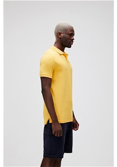Bad Bear Pure Polo Yaka Erkek Tişört Sarı