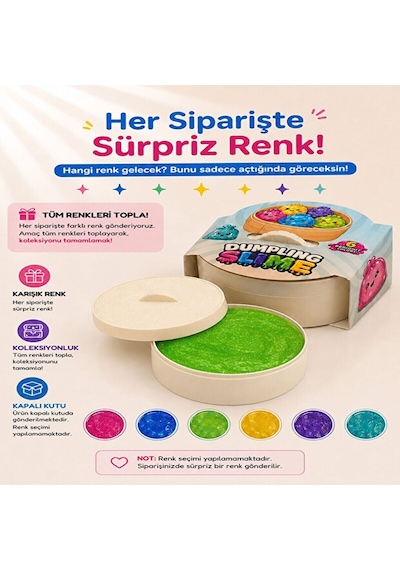 Slm-908 Dumplıng Oyun Jeli Çok  Renkli