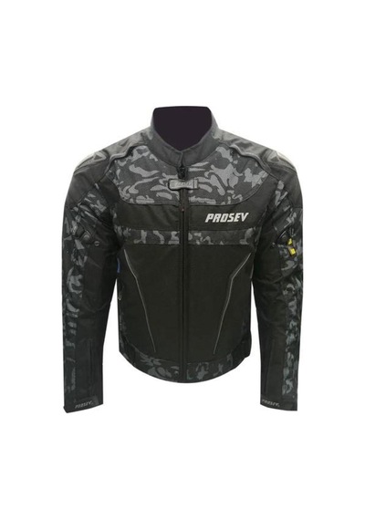 Prosev 186 Leather Hörgüçlü Motosiklet Montu Kamuflaj