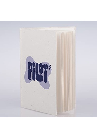 Ayrex Uçak Tasarımlı Kanvas Defter Genel