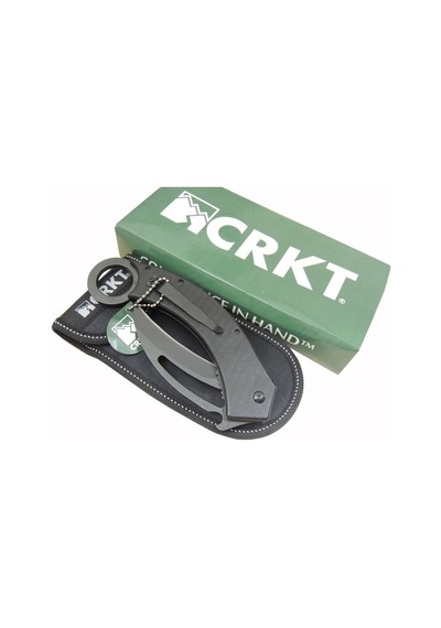 Crkt Blacsrambit Siyah X 0641 Bk Outdoor Kamp Çakı 22 CM - Açacaklı - K Siyah