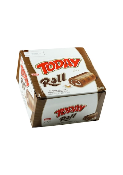 Today Swiss Roll Süt Kremalı Kek 35 Gr. 24 Adet (1 Kutu)