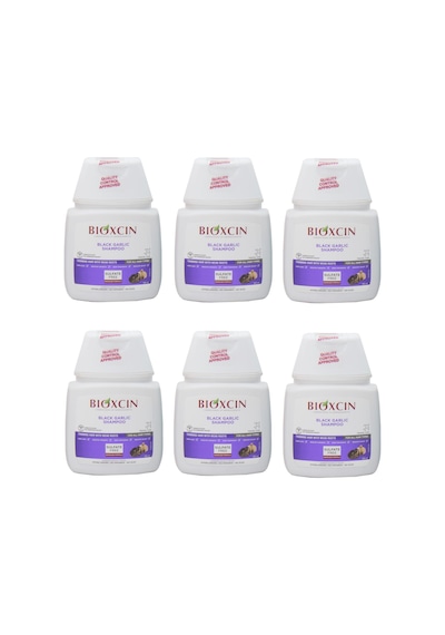 Bioxcin Saç Dökülmesine Karşı Siyah Sarımsak Şampuanı 6 x 100 ML