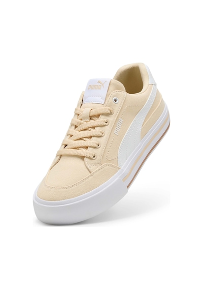 Puma Court Classıc Vulcanısed Formstrıp Unısex Ayakkabı 396353 23 Bej
