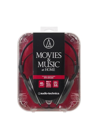 Audio-technica Ath-avc200 Kapalı, Dinamik Kulaklık Siyah 50 x 22