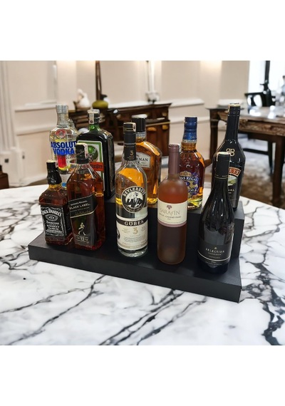 2 Katlı Bar İçki Standı Model-1 Siyah