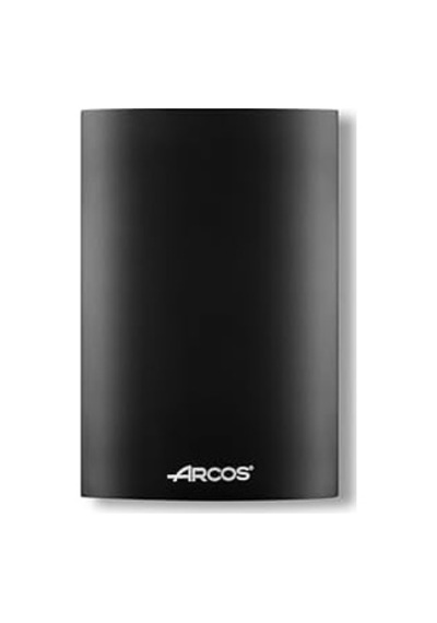 Arcos Tacos - 20 Cm&apos Ye Kadar Bıçaklar İçin Evrensel Bıçak Bloğu - Termoplastik Kauçuktan Üretilmiştir 220 X 160 X 65 Mm - Siyah -