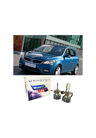 Kia Ceed Uzun Far Ampulü H7 Mono Yeni Seri Beyaz 2007-2012