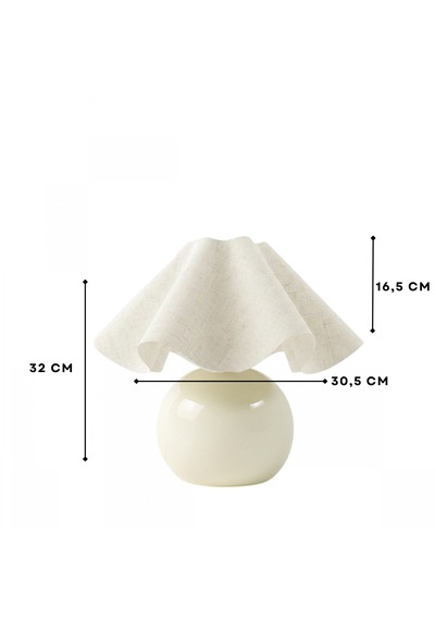 Homing Lillien Keten Kumaş Abajur 242694