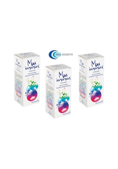 Max Immun 150 Ml Şurup 3'Lü Paket