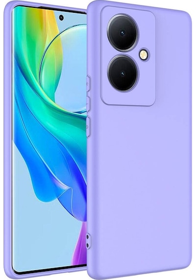 Kilifone - Vivo Uyumlu V29 Lite 5g - Kılıf İçi Kadife Koruyucu Mara Lansman Kapak - Lila