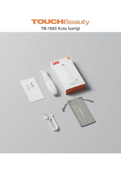Touchbeauty Tb1883 Çok Fonksiyonlu Göz Çevresi Bakım Ve Masaj Cihazı Isı Ve Sonik Titreşim