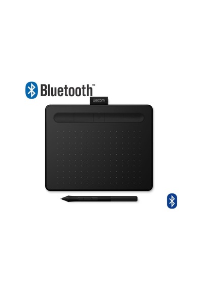 Wacom Intuos Small Ctl-4100Wlk-N Black Kablosuz Çizim Tableti