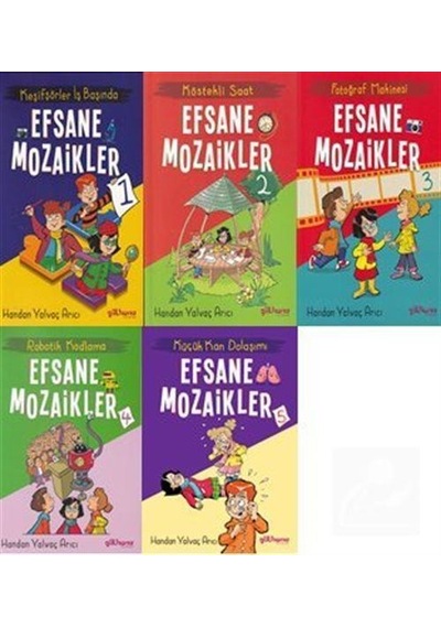 Mercankitap Efsane Mozaikler Serisi 5 Kitap / Handan Yalvaç Arıcı