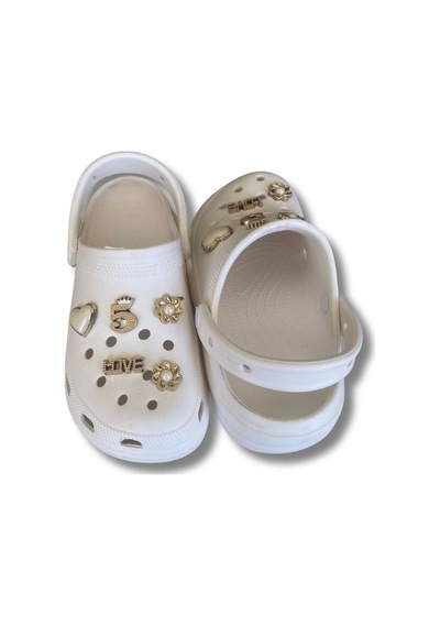 Lovıta Crocs Model Terlik 36-40 Beyaz Beyaz