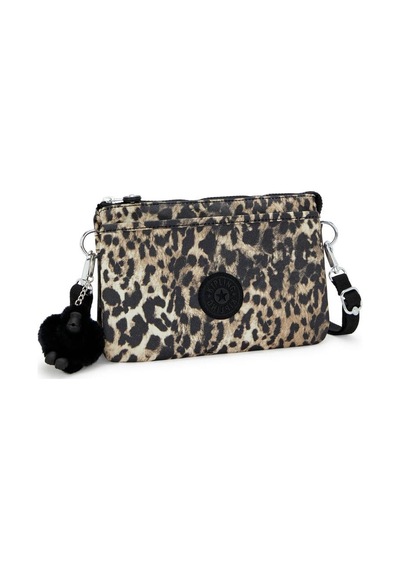 Kipling Riri Küçük Boy Omuz Çantası Leopar
