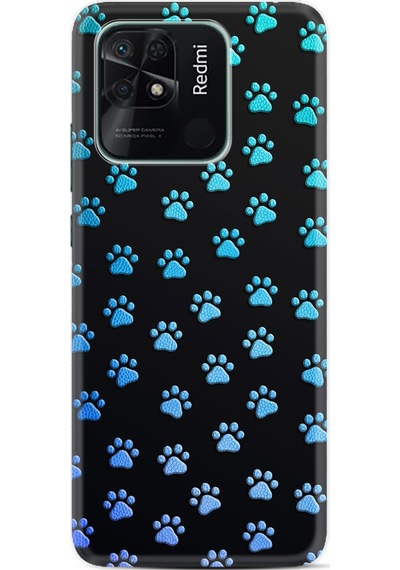 Xiaomi Redmi Poco C40 Kılıf Resimli Desenli Silikon Platinium Series Patiler 1858