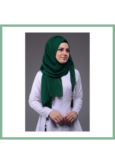 Bşkvirgo Püsküllü Şal, Şifon Şal, Çeyizlik Şal, Püsküllü Eşarp 70x170cm Bsk2026 Çok Renkli 37976111