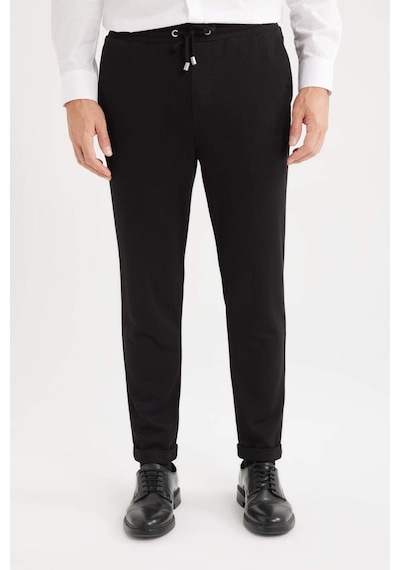 DeFacto Jogger Duble Paça Yazlık Rahat Esnek Kumaş Pantolon Y2651AZ25SPBK27