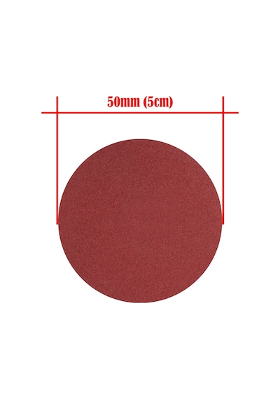 Dremel Için Cırtlı Disk Zımpara - 320 Kum - Çap 50Mm (4 Adet)