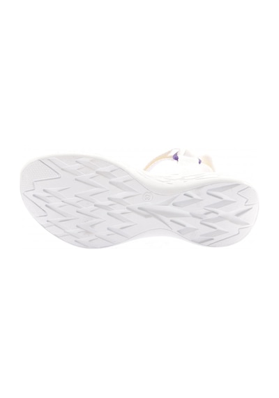 Dgn 103-23y Kadin Bantli Cirtli Sandalet 103-2265-R0266 Beyaz - Mor