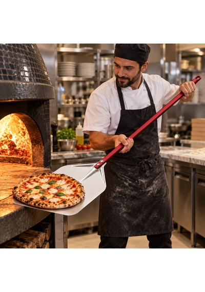 Fida Alüminyum Pizza Küreği Düz 35 Cm
