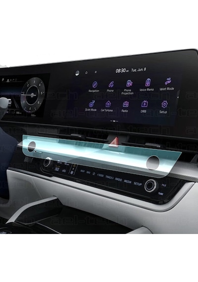 Kia Sportage 2022-2025 Klima Kontrol Paneli 9h Nano Ekran Koruyucu